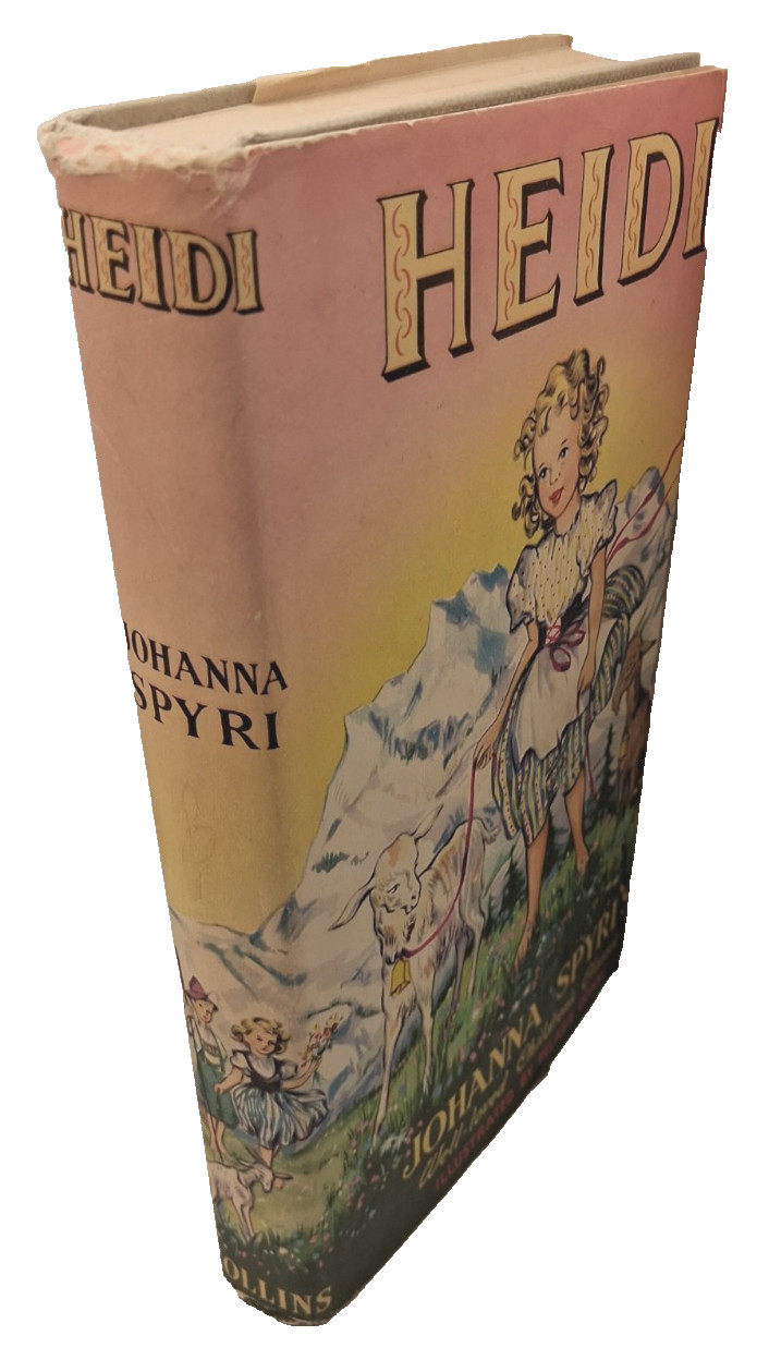 Heidi by Johanna Spyri Collins & Sons 1970 Hardcover (DJ)