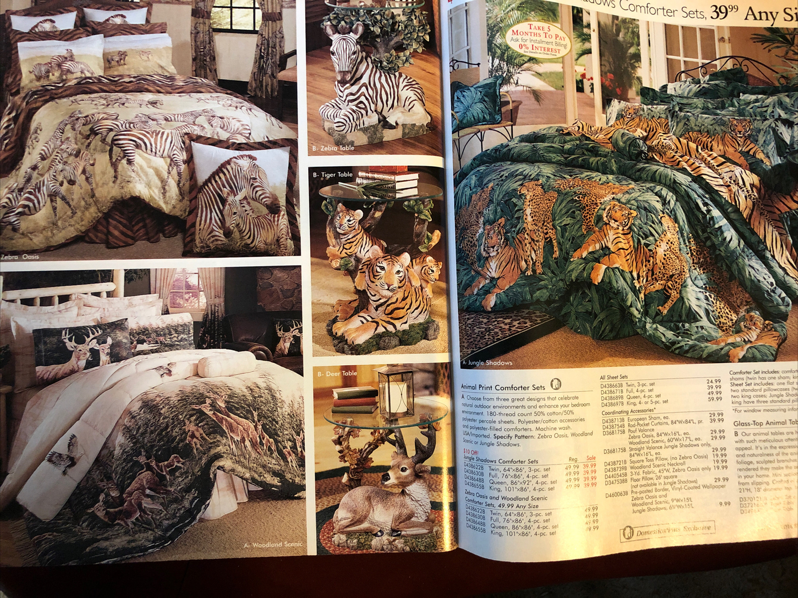 Domestications Home Fashions 2001 Summer Catalog 64 pages illustrated