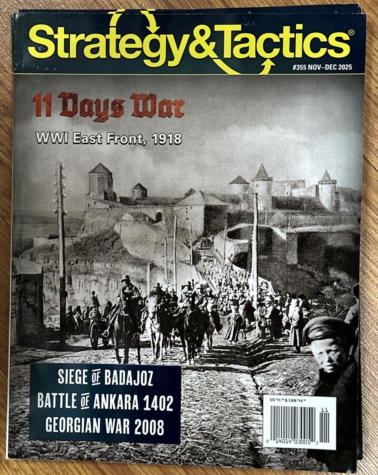 STRATEGY & TACTICS MAGAZINE 11 DAYS WAR NOV DEC 2025 Issue 355
