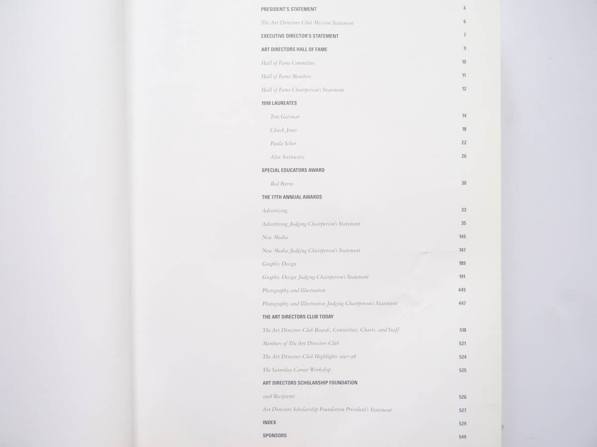 Graphic Design Book 77th Edition HC 560 Pages 1998 From Japan