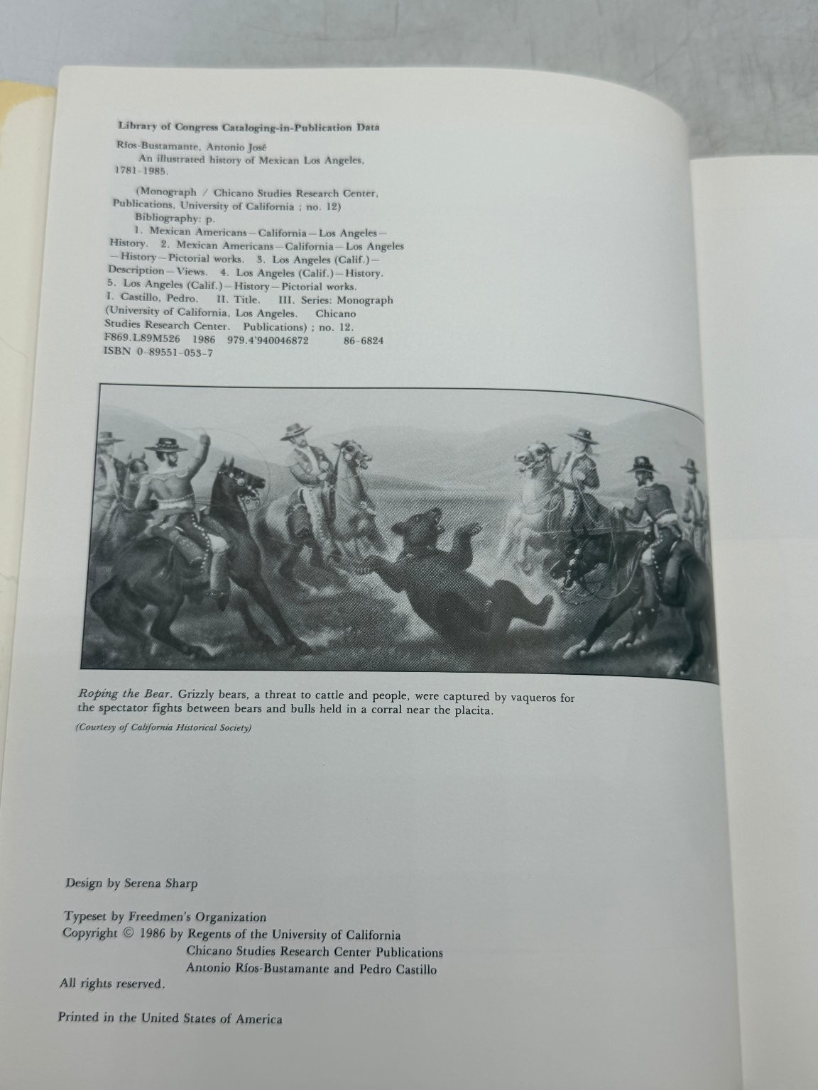 Illustrated History Mexican Los Angeles 1781-1985 Rios-Bustamante Castillo 1986