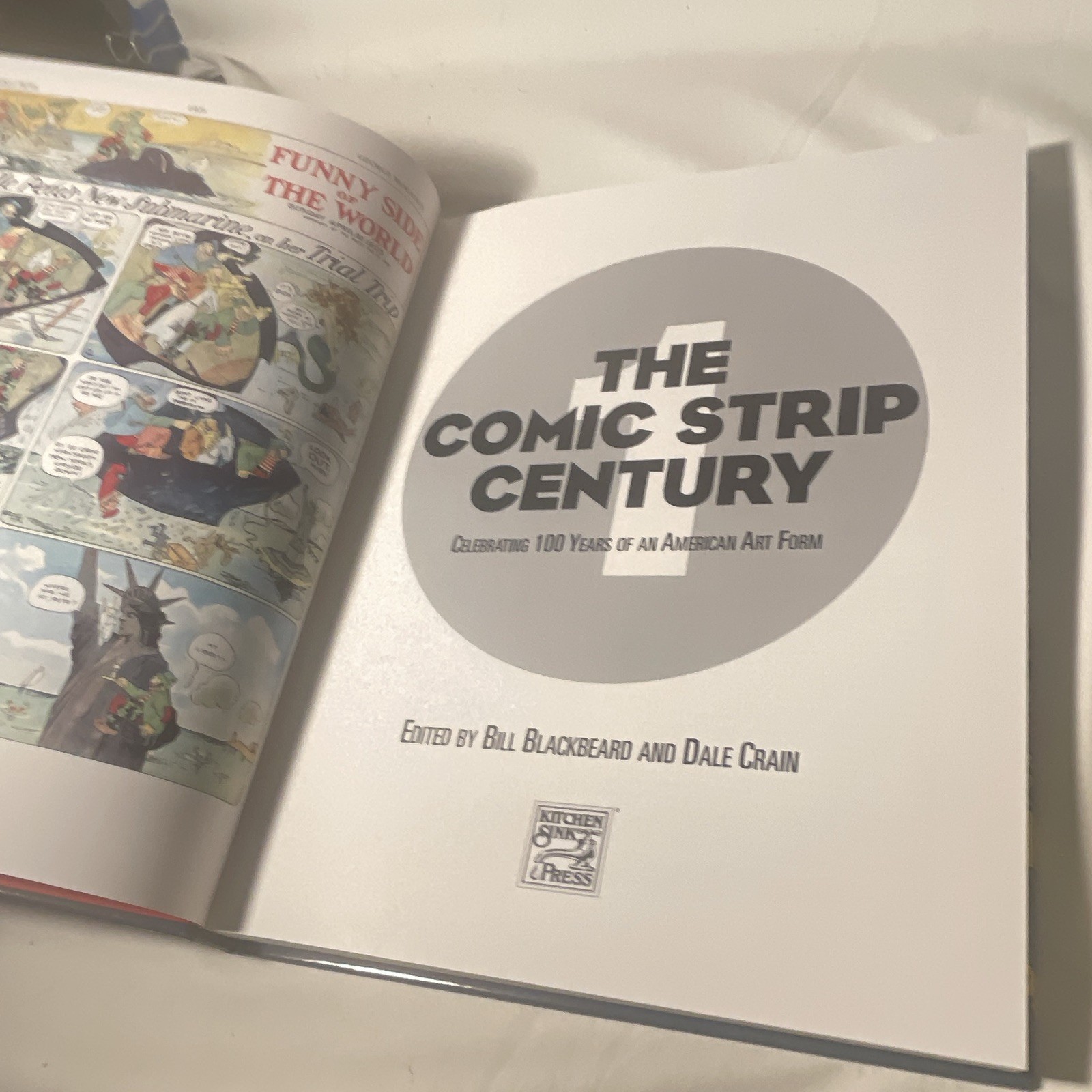 The Comic Strip Century HC Box Set Illus 1995 Bill Blackbeard & Dale Crain