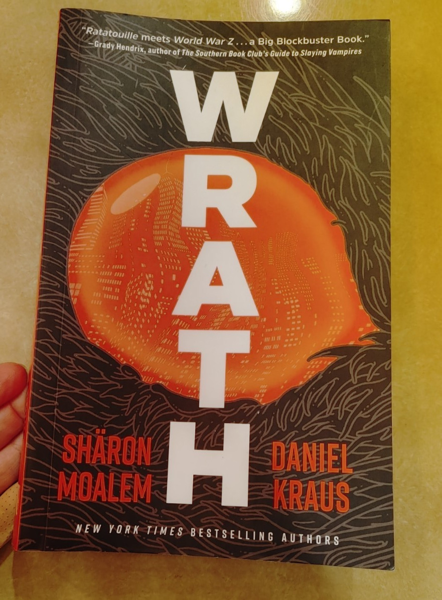 Wrath by Sharon Moalem and Daniel Kraus trade paperback ships free