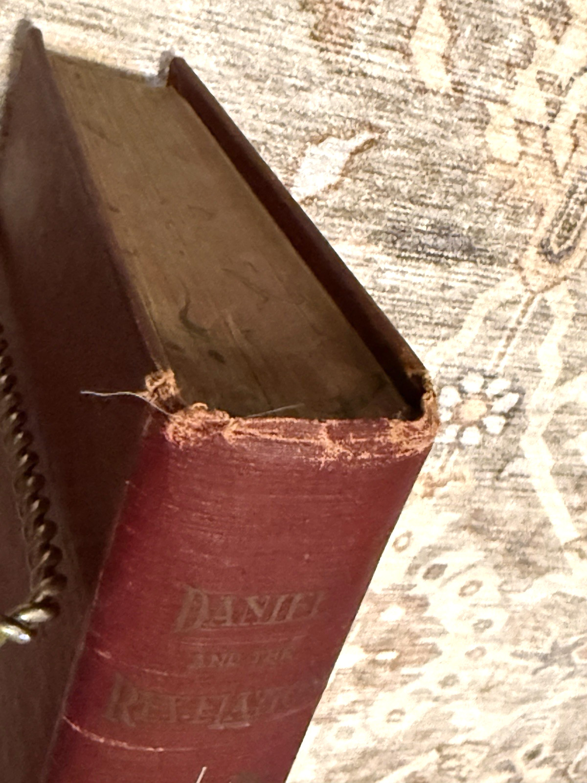 Daniel and the Revelation Prophecy Uriah Smith 1907 Hardcover SDA Adventist 🔥