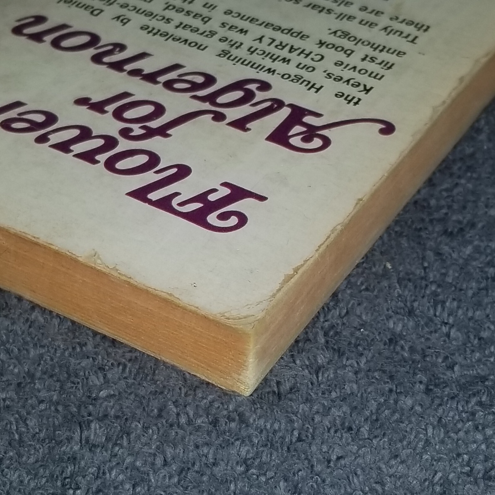Flowers for Algernon Daniel Keyes Heinlein Tevis Bester etc 1959 Ace FREE SHIPPN