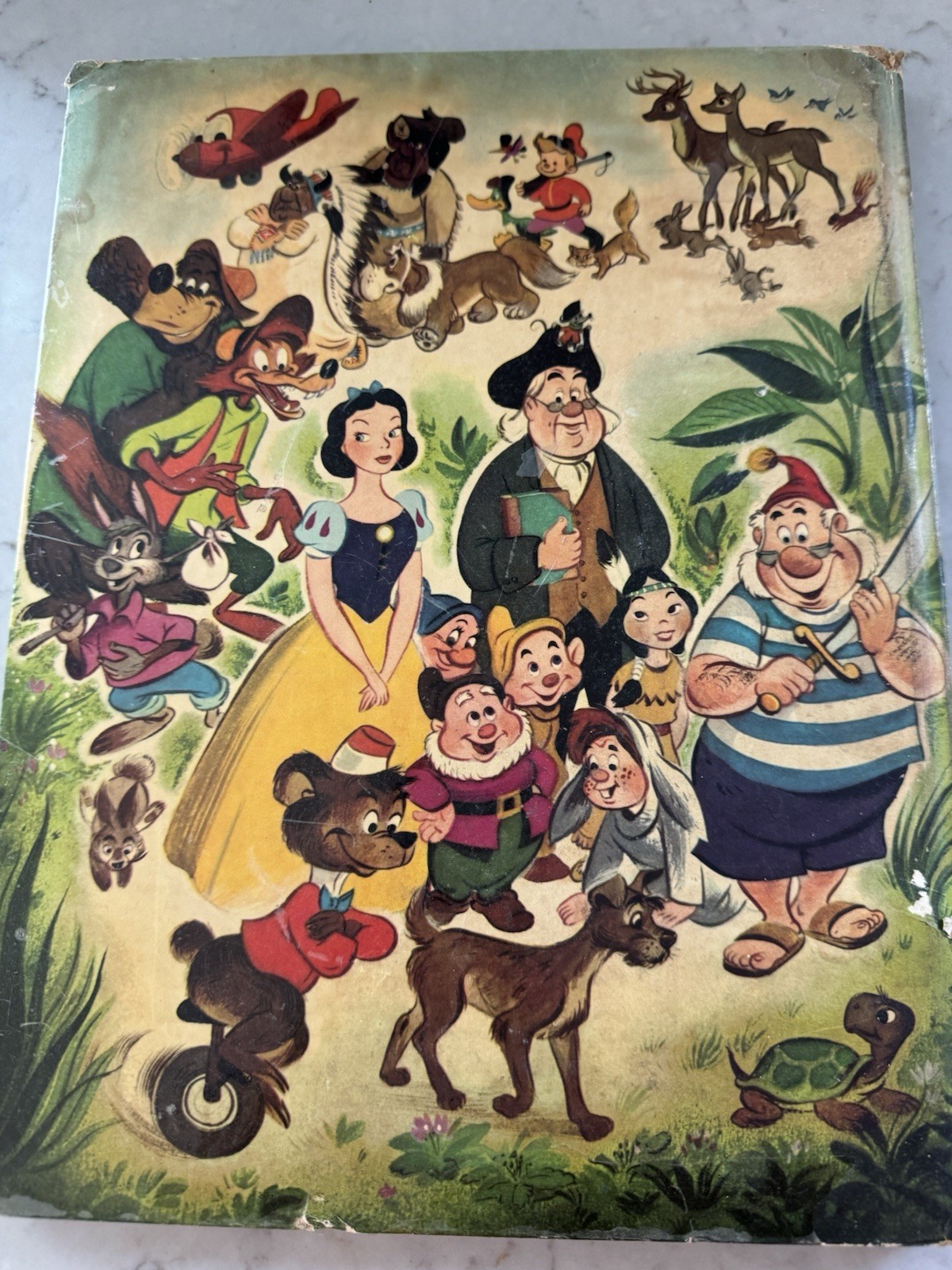 Walt Disney Treasury 21 Best Loved Stories Giant Golden Book Hardcover