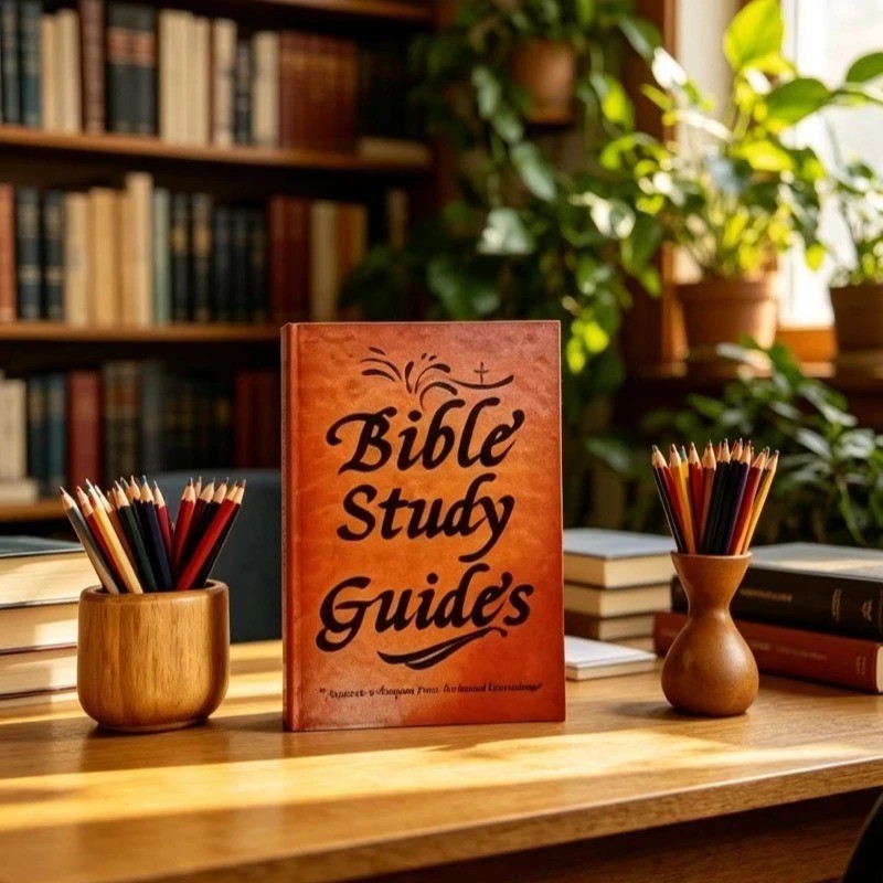 66-Page Bible Study Guide, Daily Devotional Journal,Study Notebook Based Planner