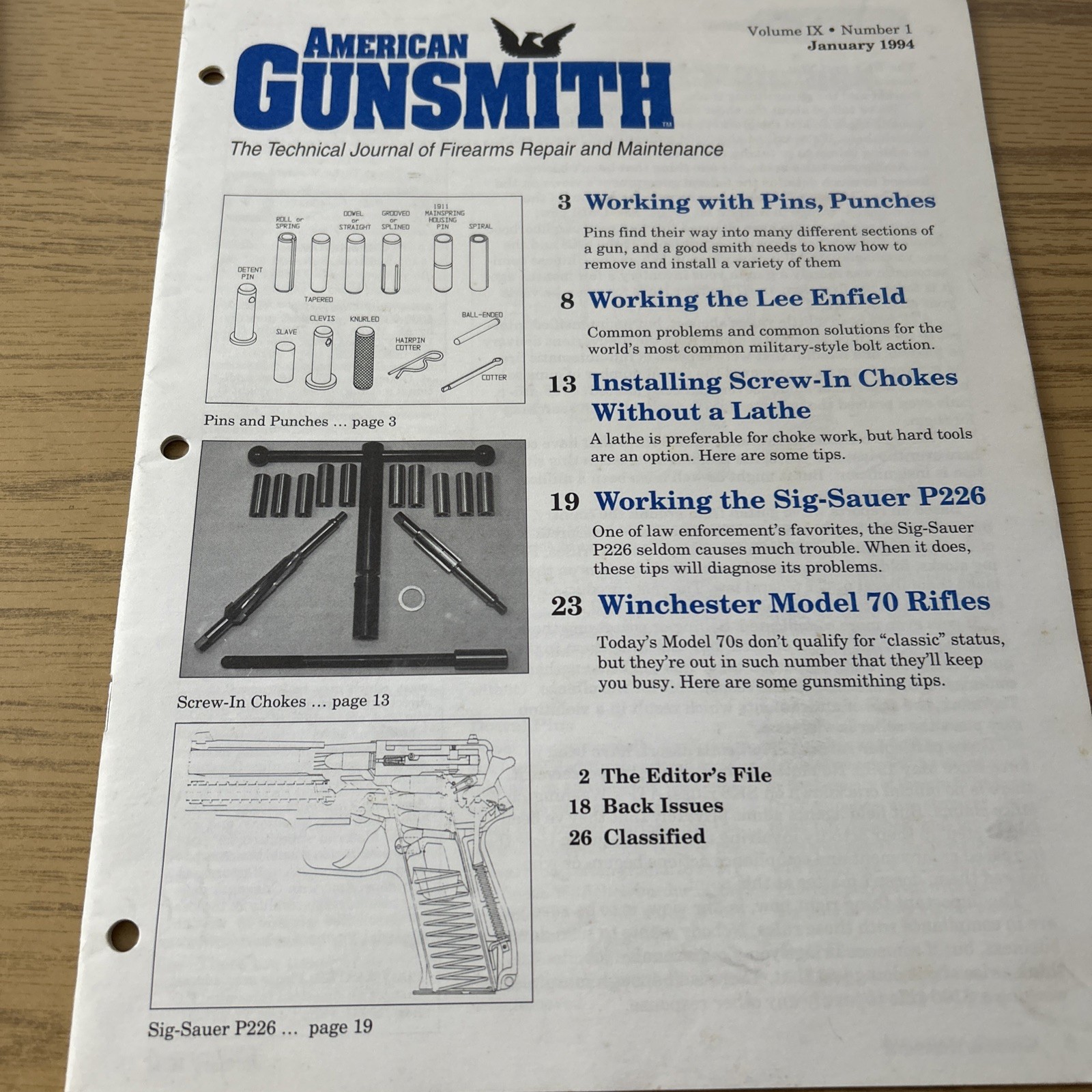AMERICAN GUNSMITH JANUARY 1994