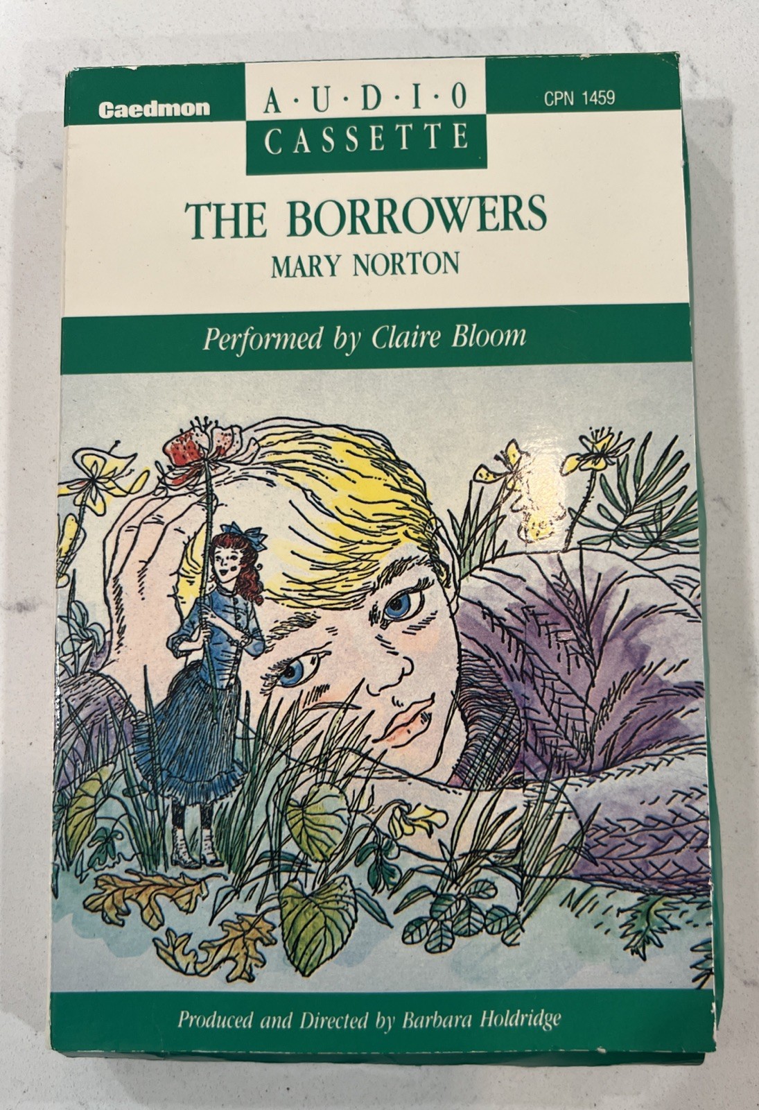 VTG Caedmon Children’s Cassette The Borrowers Mary Norton CPN1459 1995