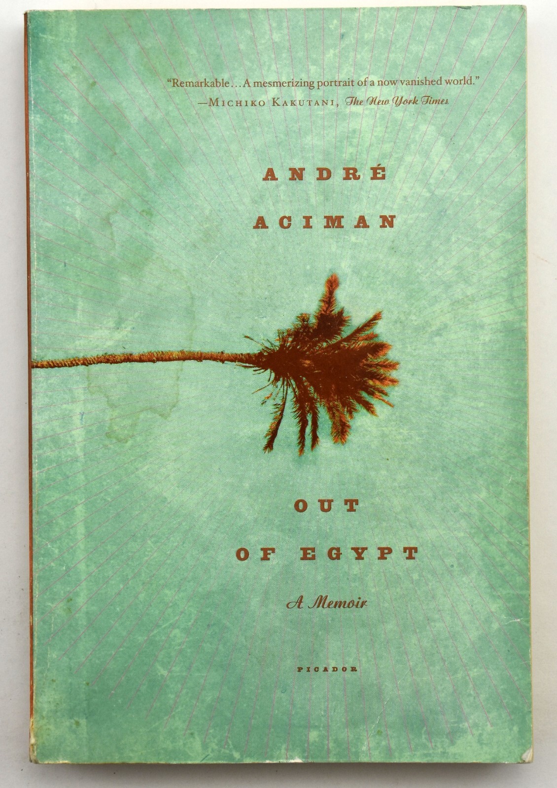 Out of Egypt: A Memoir – Paperback By ANDRÉ Aciman 2007 – GOOD