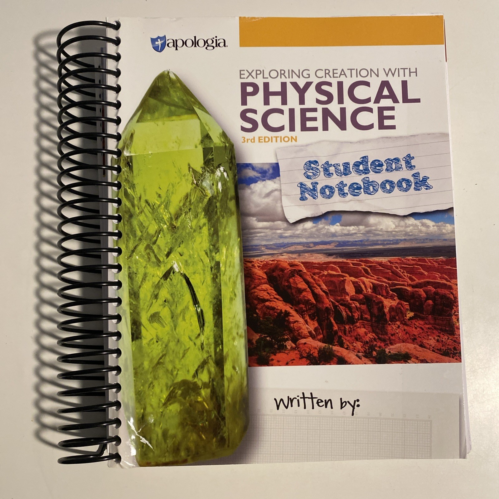 Apologia Physical Science Student Notebook 3rd Edition, No Writing