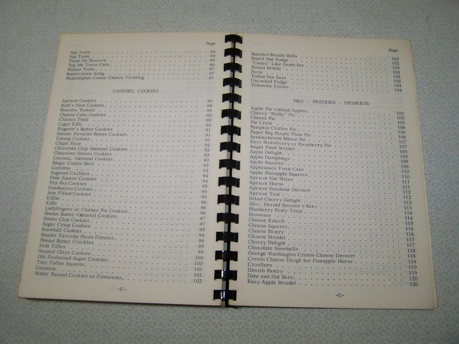 ARFORA Association of Romanian Orthodox Ladies Cookbook 1976