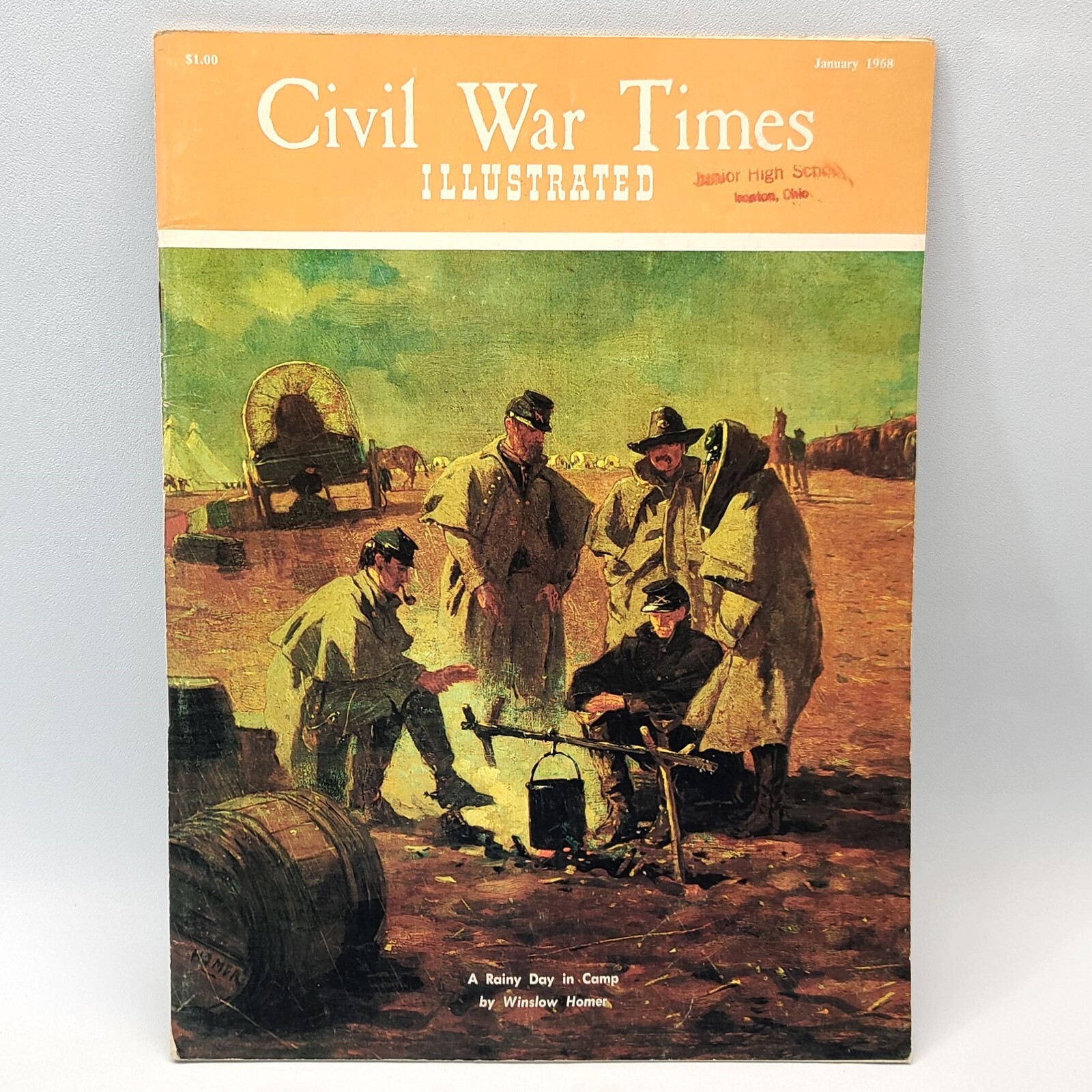 ⭐️ Vintage Civil War Times Illustrated Magazine January 1968