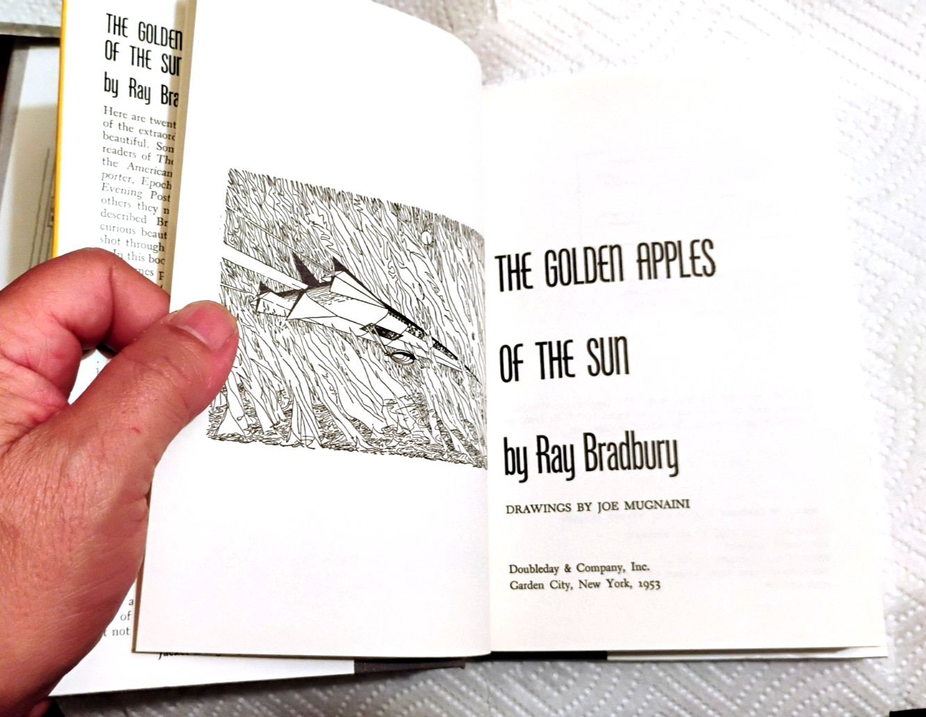 Ray Bradbury – The Golden Apples of the Sun – first edition facsimile FEL