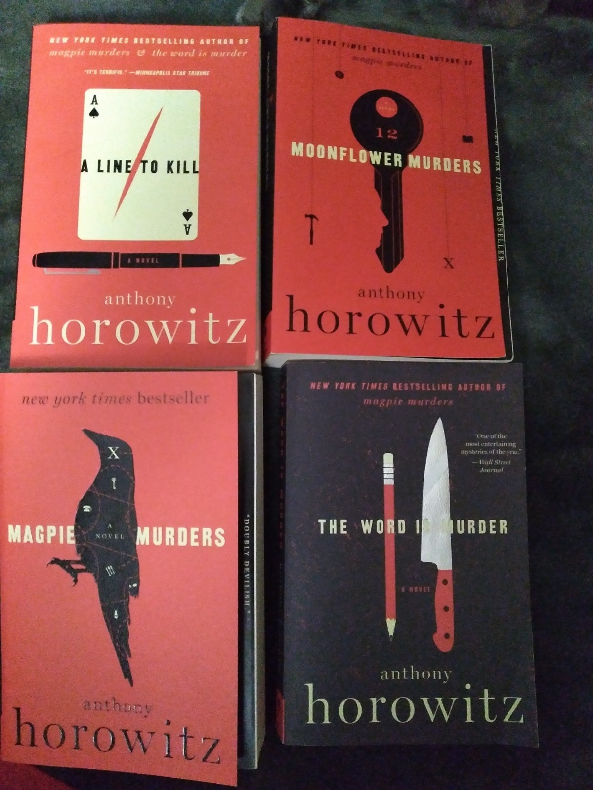 Anthony Horowitz Book Lot – 4 PB Books