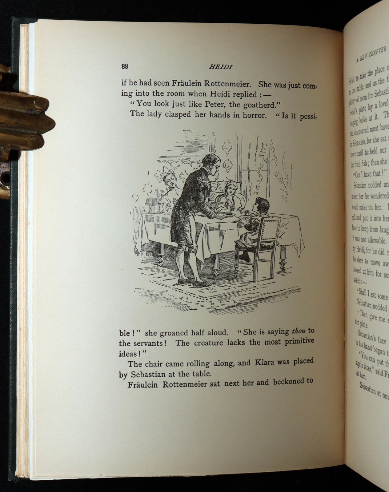 1900 Scarce Binding Variant – Heidi by Johanna Spyri, Colour Illustrated