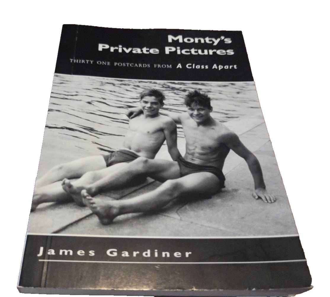 Monty’s Private Pictures Postcard Gay B&W Photos LGBT Book Postcrossing
