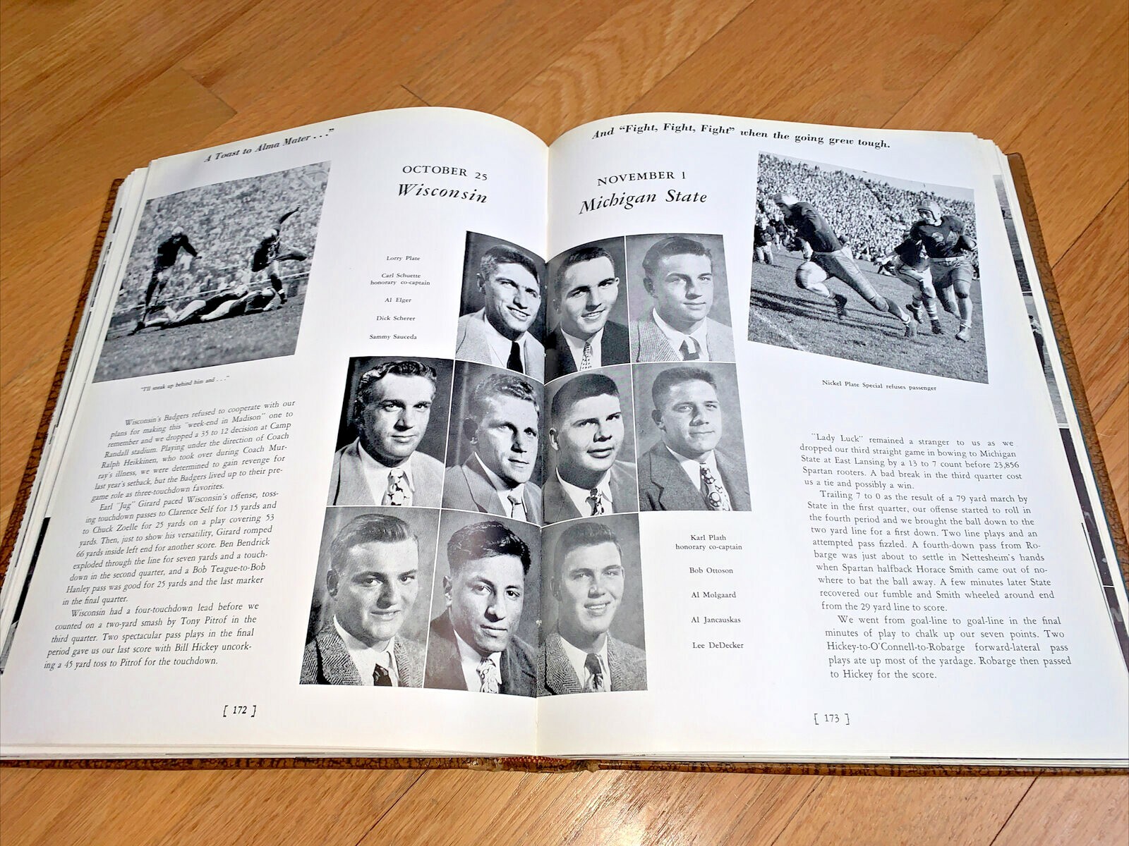 1948 MARQUETTE UNIVERSITY YEARBOOK, THE HILLTOP 336 Pages – No Signatures