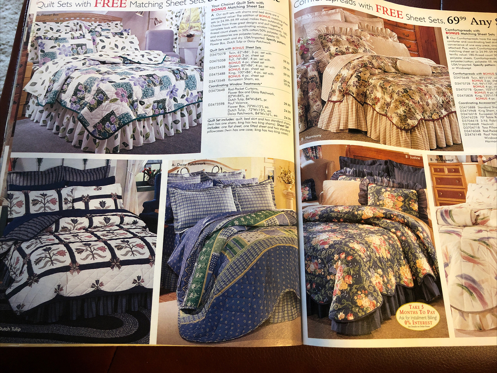 Domestications Home Fashions 2001 Summer Catalog 64 pages illustrated