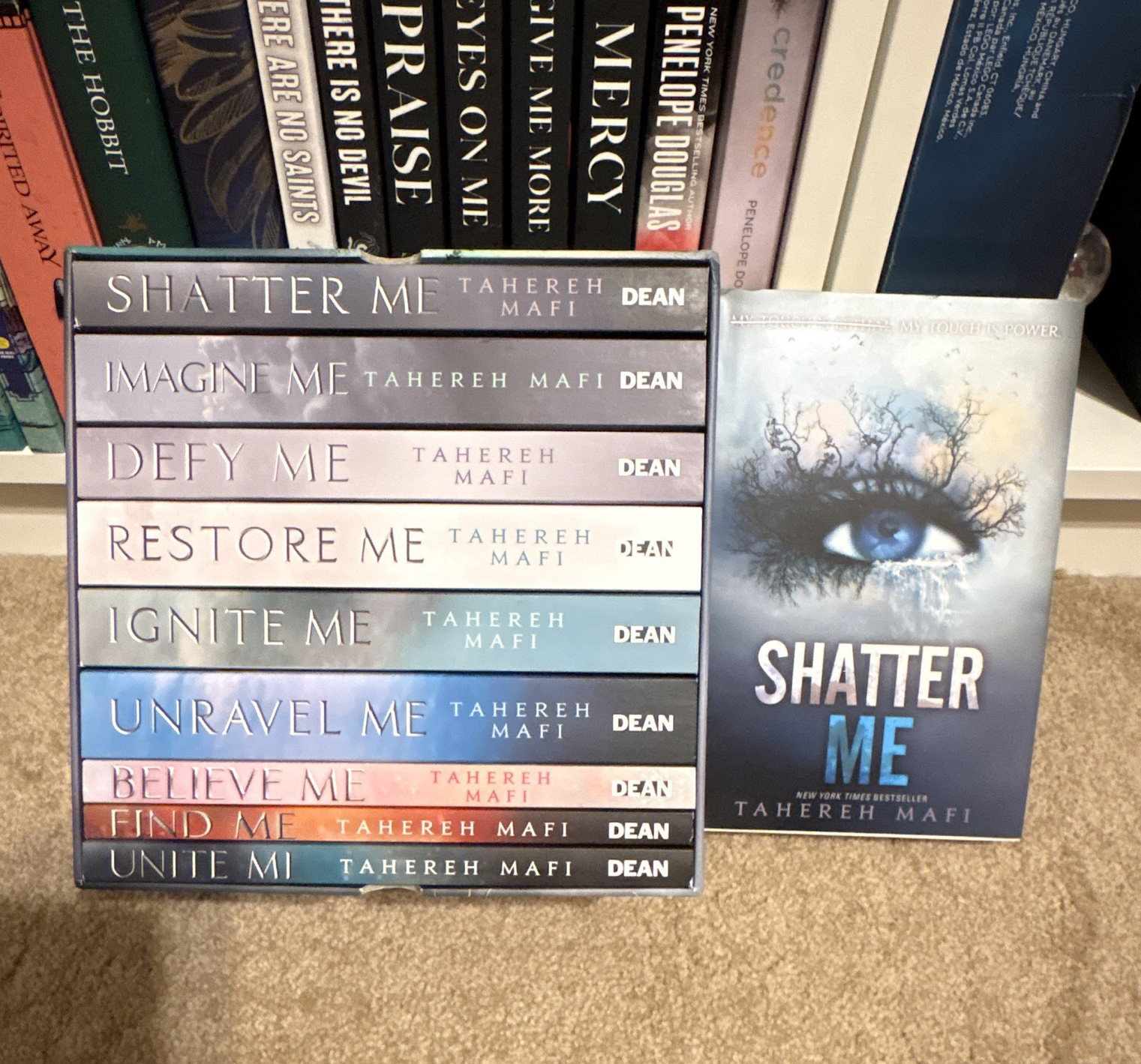 Tahereh Mafi Shatter Me Series Box Set (Signed) – YA Dystopian Fiction
