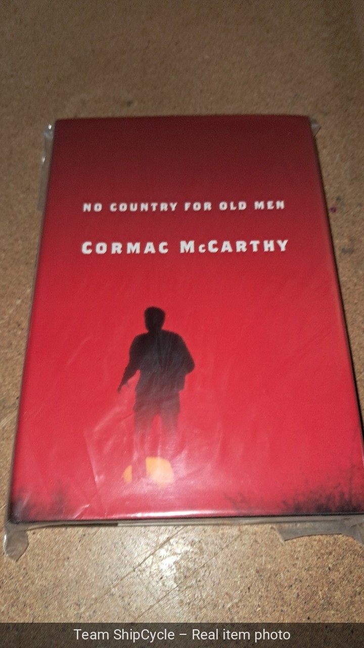 No Country for Old Men Cormac McCarthy Hardcover First Edition1st Print G2U