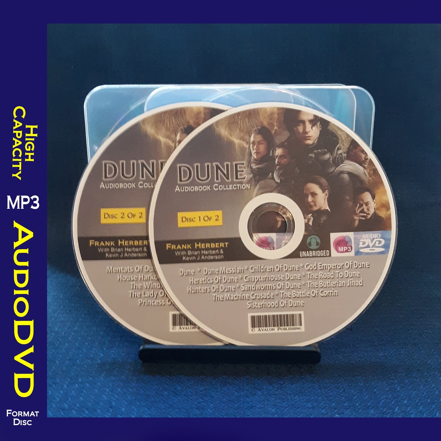 The DUNE Series By Frank & Brian Herbert – 37 MP3 Audiobook Collection