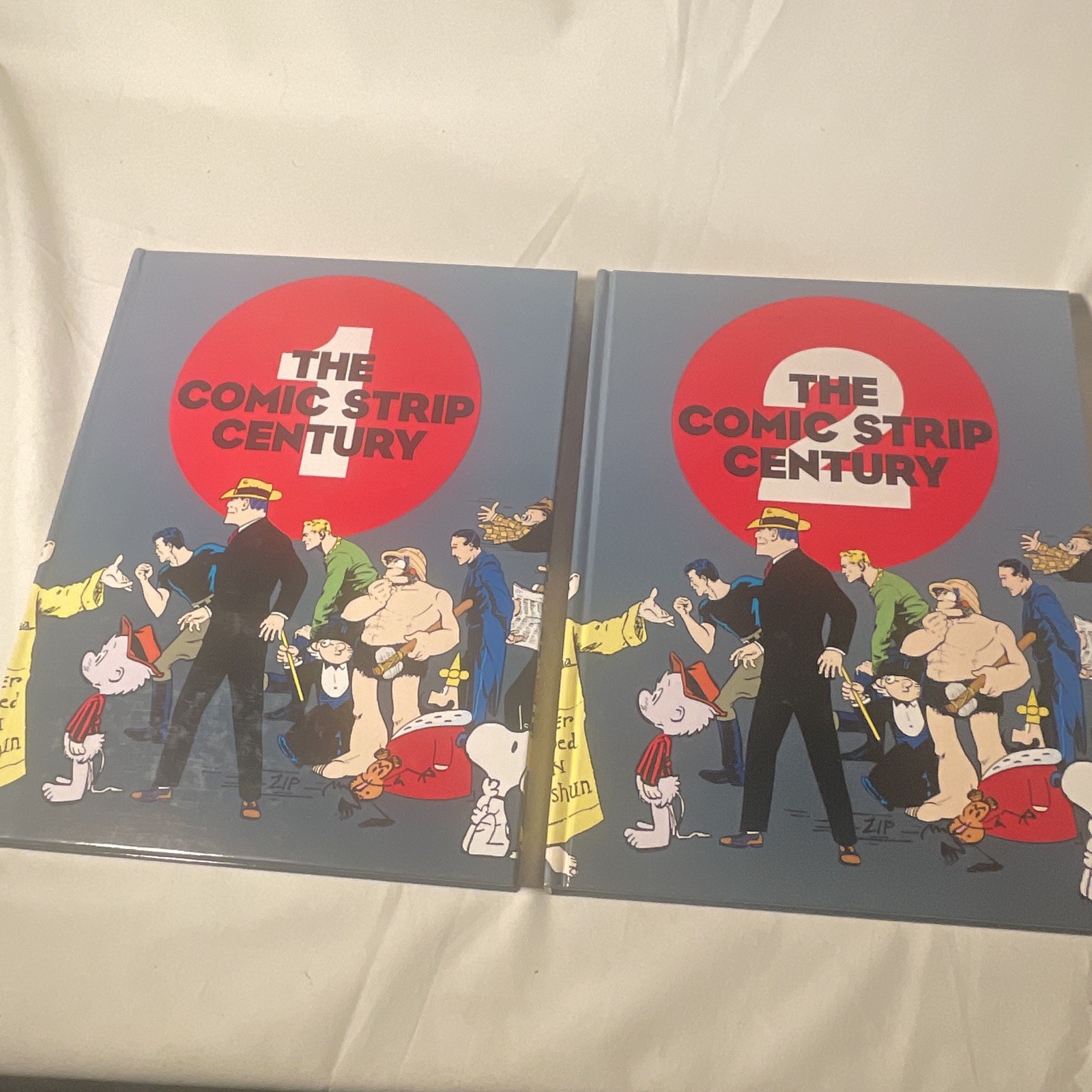 The Comic Strip Century HC Box Set Illus 1995 Bill Blackbeard & Dale Crain