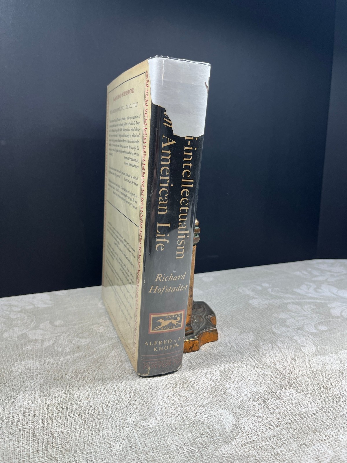 1970, Anti-intellectualism by Richard Hofstadter, Alfred A. Knopf 6th printing