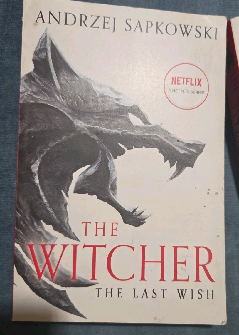 Andrzej Sapkowski the Witcher 1st Two Books “The Last Wish” “Sword of Destiny”