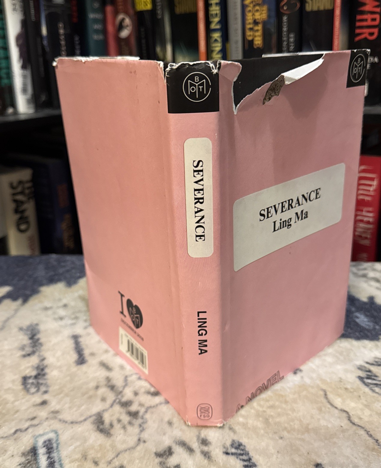 Severance – Ling Ma (2028, Hardcover) BOTM Edition, ACCPT, Novel
