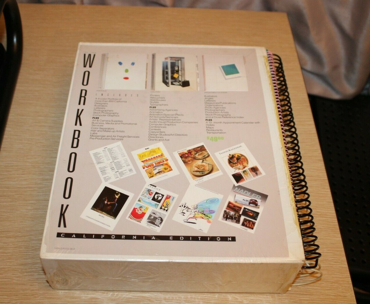 Workbook California Edition Portfolio In Slip Case Spiral 1986 Scott & Daughters