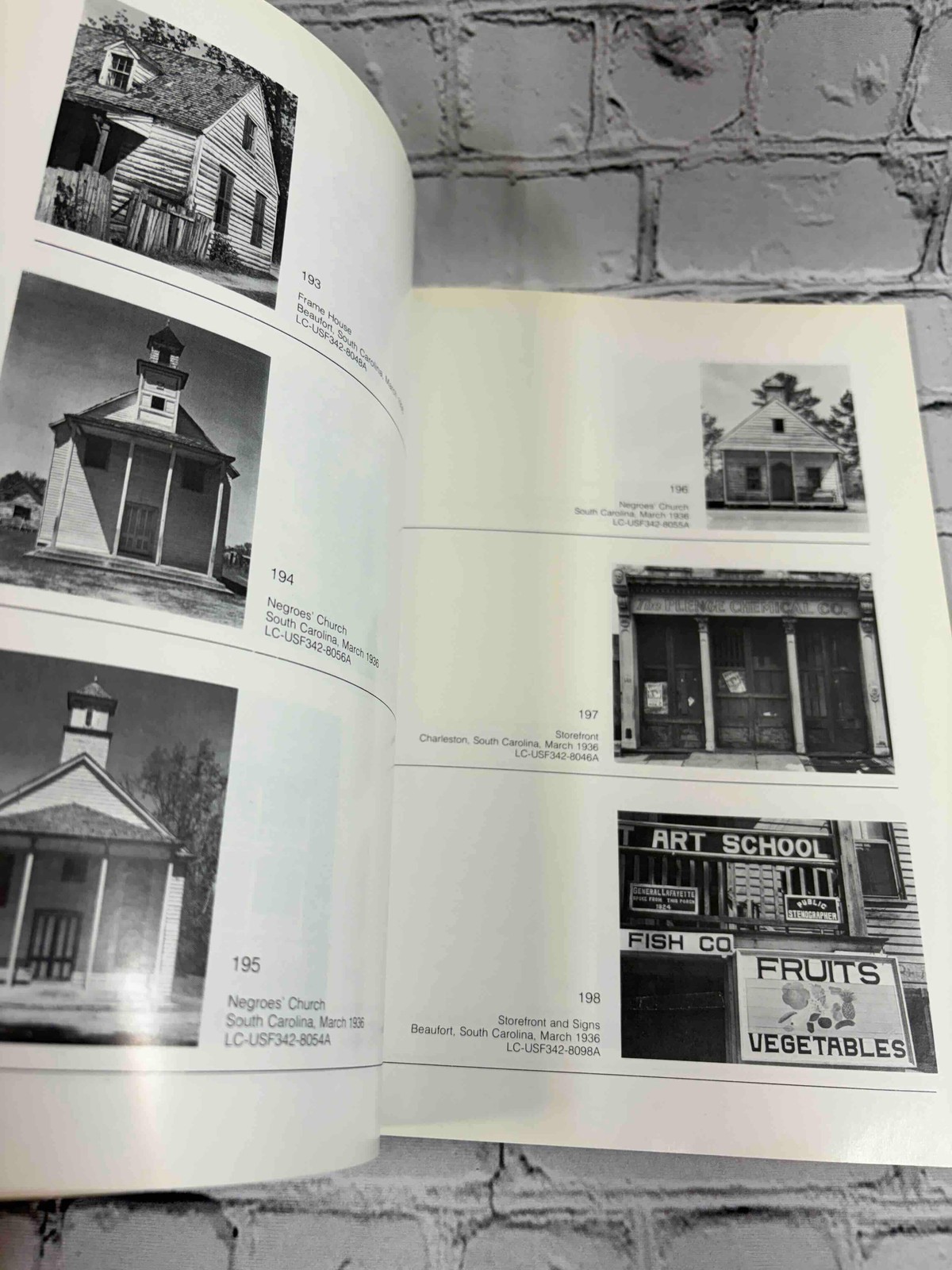 Walker Evans: A Catalog of Photographic Prints Available from the Farm Security