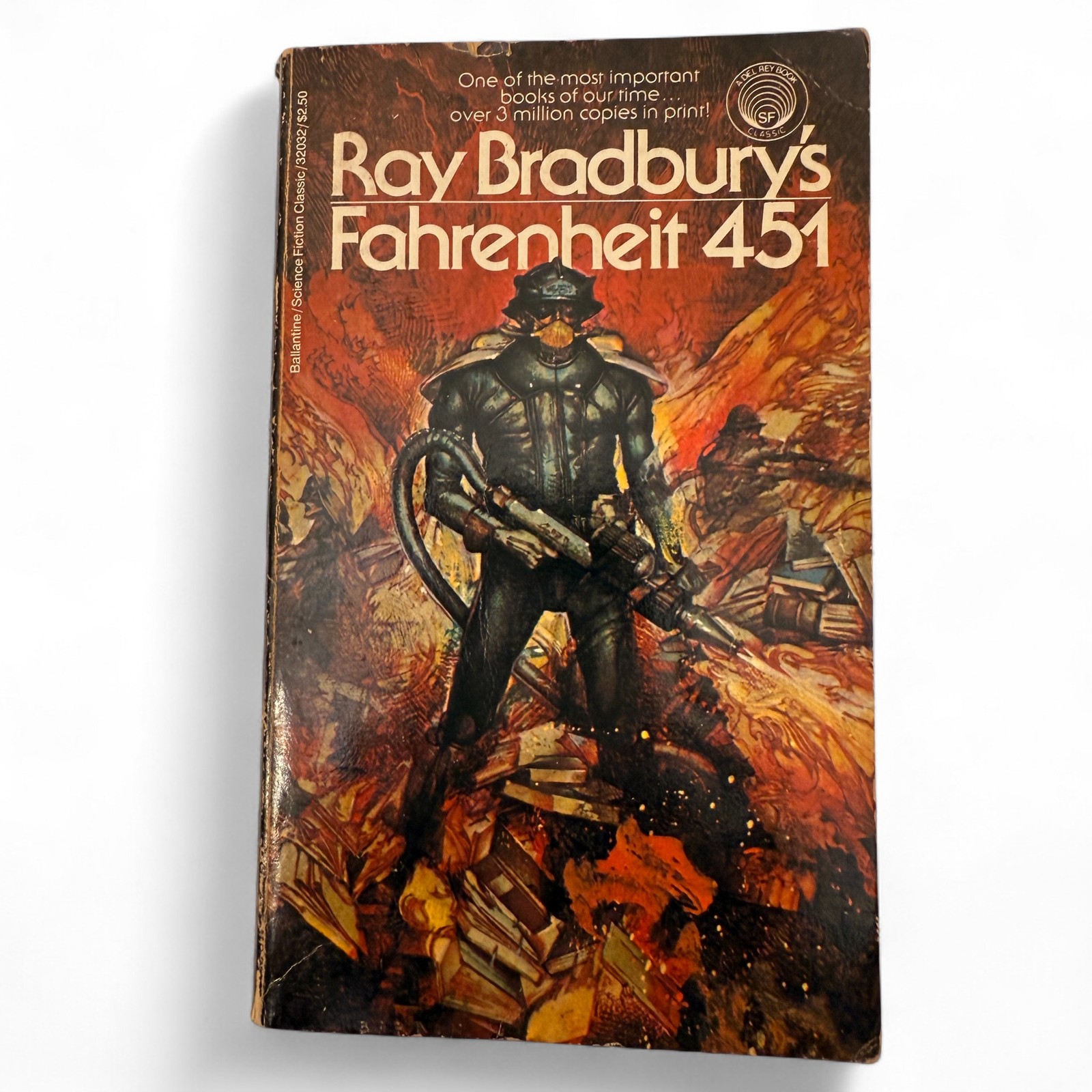 Ray Bradbury Fahrenheit 451 Ballantine Science Fiction Classic Vintage Ed 1979