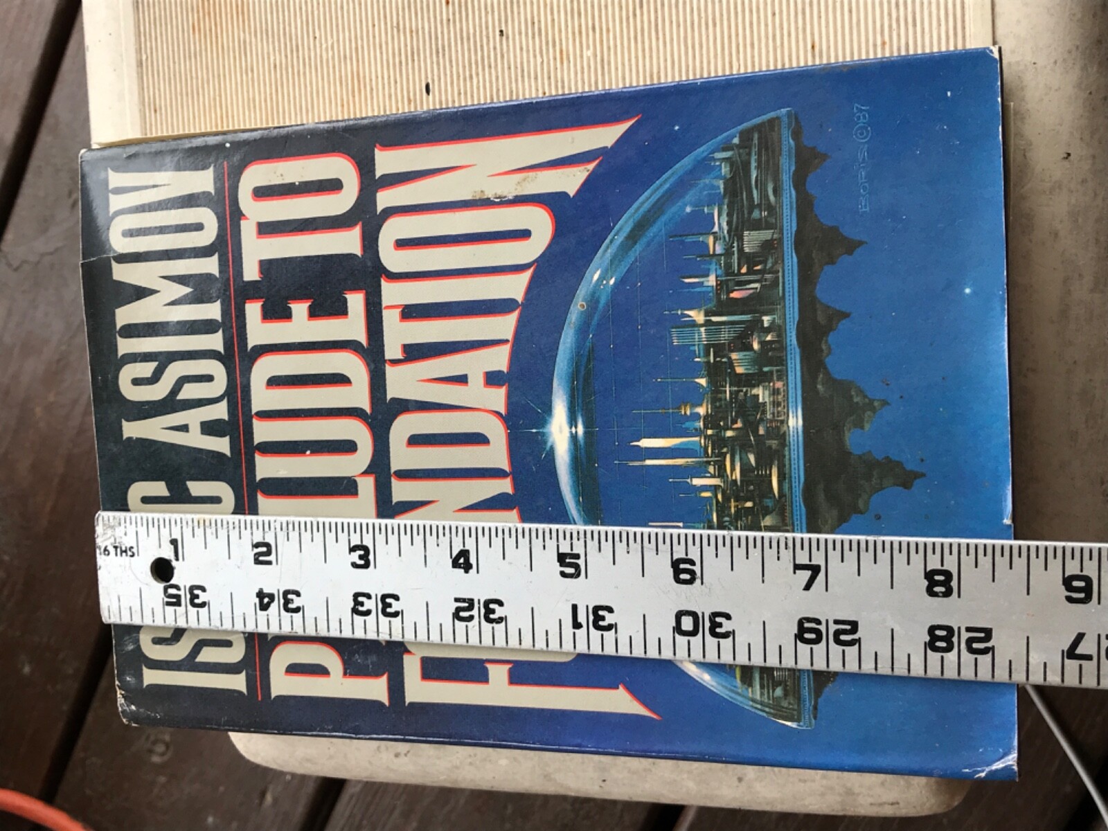 1988 Prelude To Foundation by Isaac Asimon book harcover 432 pages