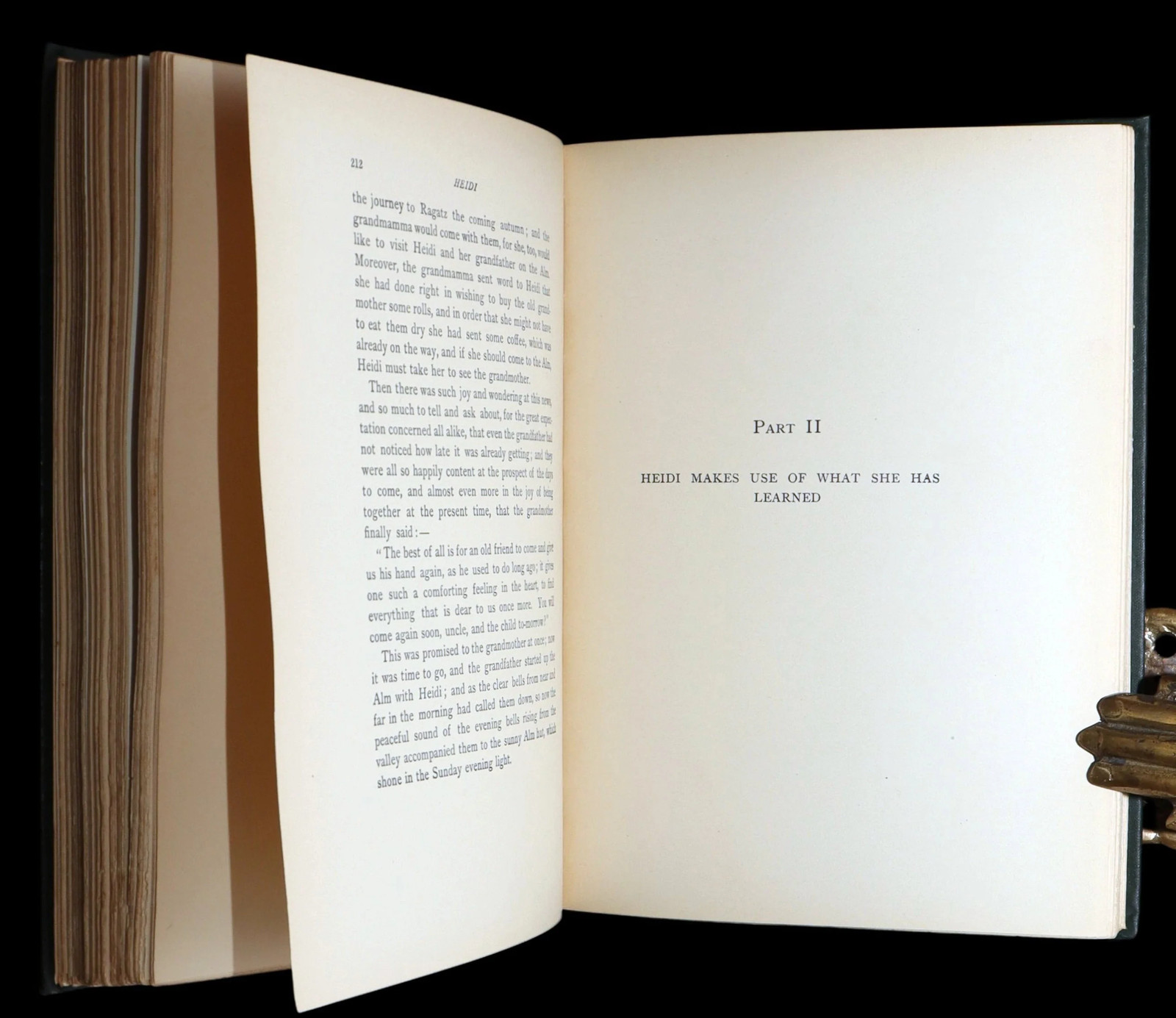 1900 Scarce Binding Variant – Heidi by Johanna Spyri, Colour Illustrated