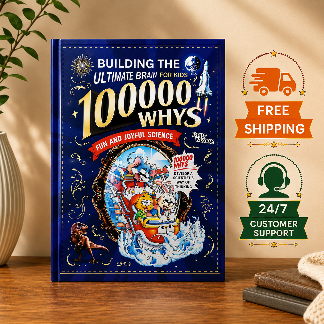 100000 Whys Kids Science Book Building The Ultimate Brain Doris Walton