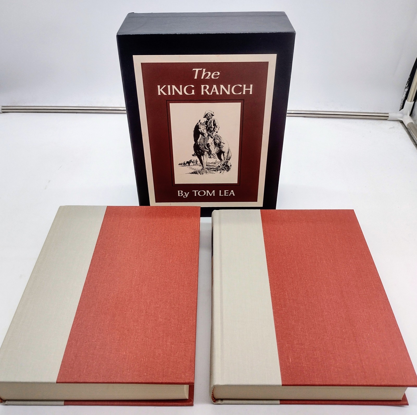 The King Ranch Tom Lea 50th Anniversary Edition Two Volumes (1 & 2) w/Slipcase