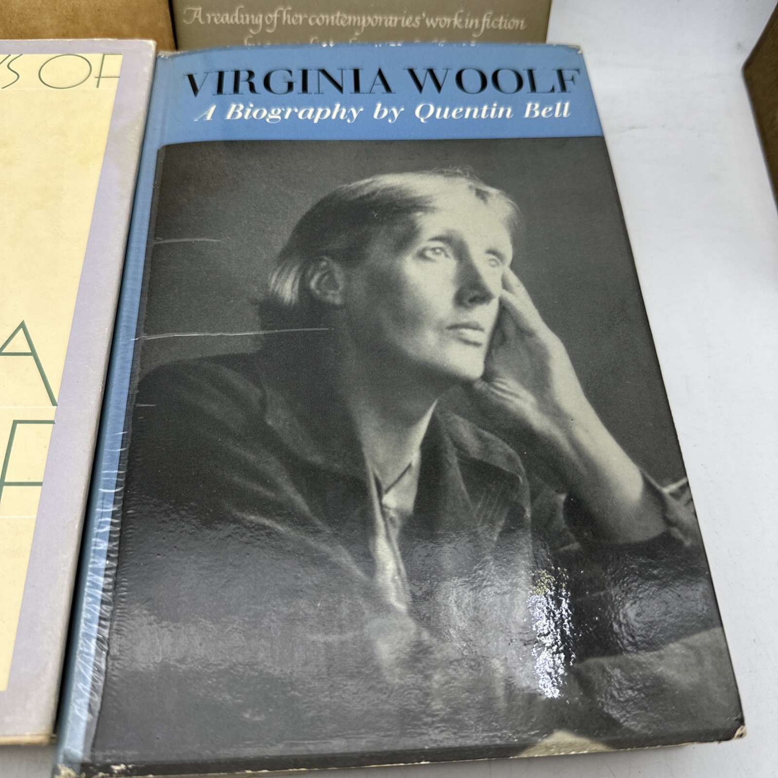 Virginia Woolf Vintage Books 4 Vol Lot 2 First Editions Bloomsbury (AA219)