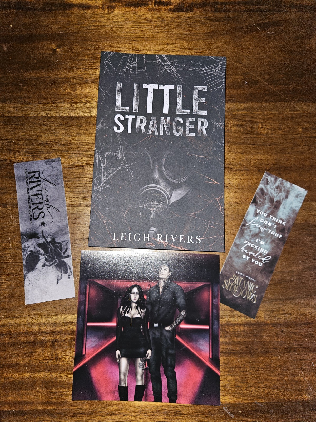 OOP *HAND SIGNED * Little Stranger by Leigh Rivers w/Print