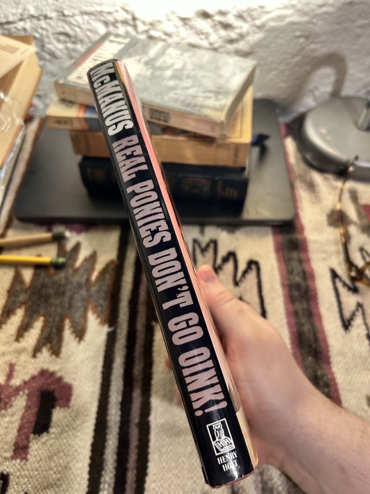 SIGNED! First Edition “Real Ponies Dont Go Oink! PATRICK F. McMANUS