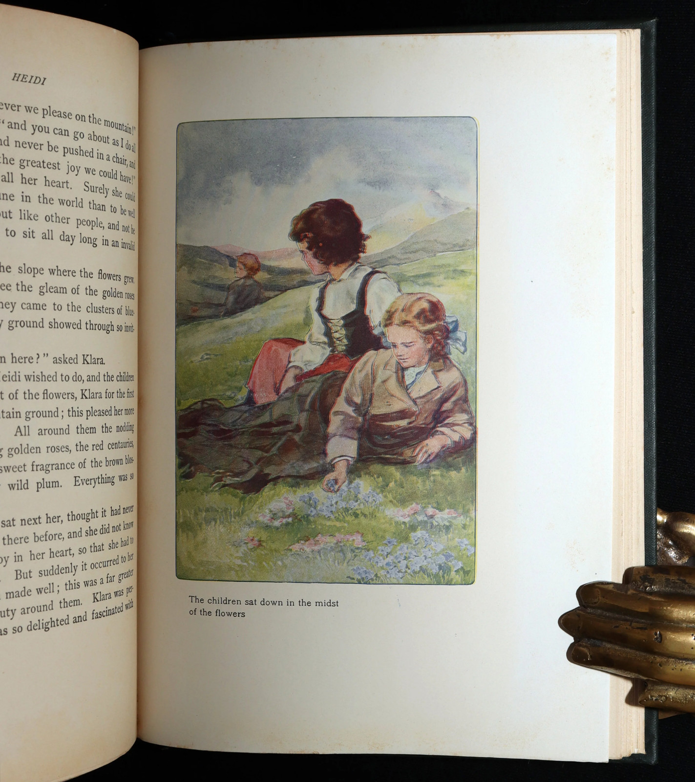 1900 Scarce Binding Variant – Heidi by Johanna Spyri, Colour Illustrated