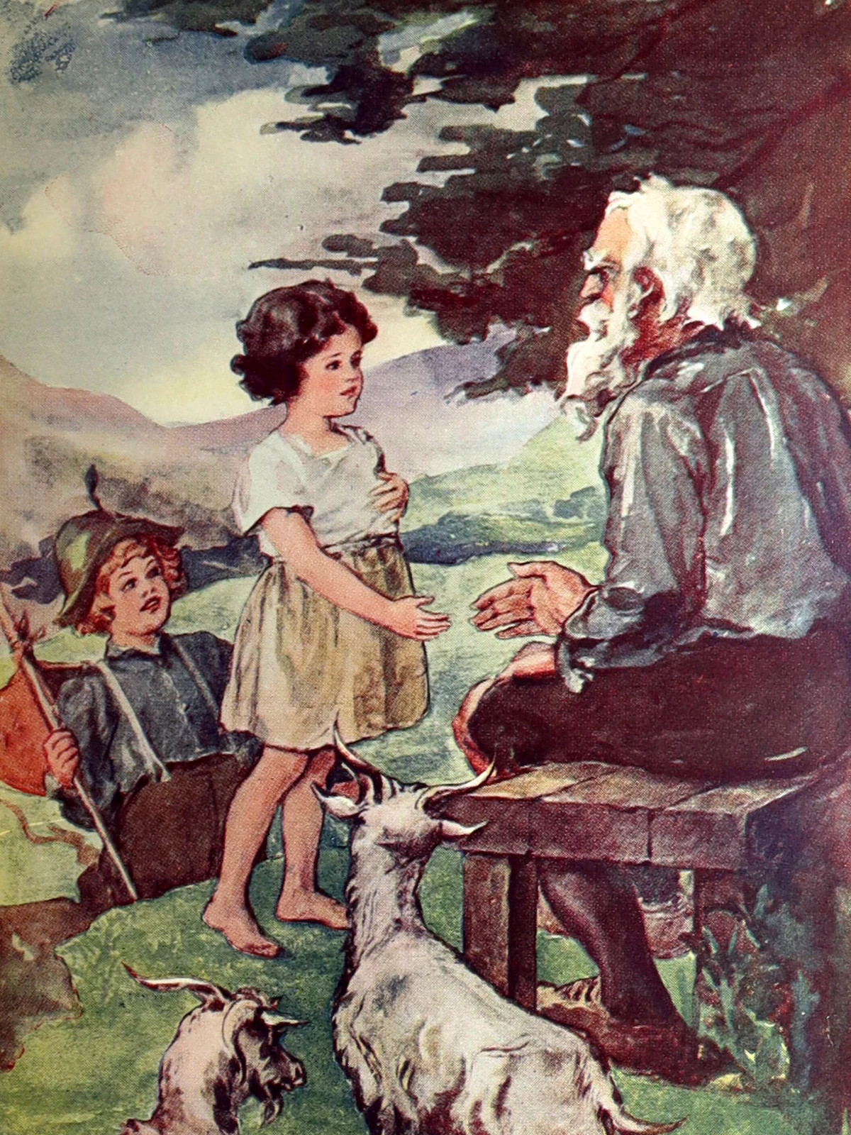 1900 Scarce Binding Variant – Heidi by Johanna Spyri, Colour Illustrated
