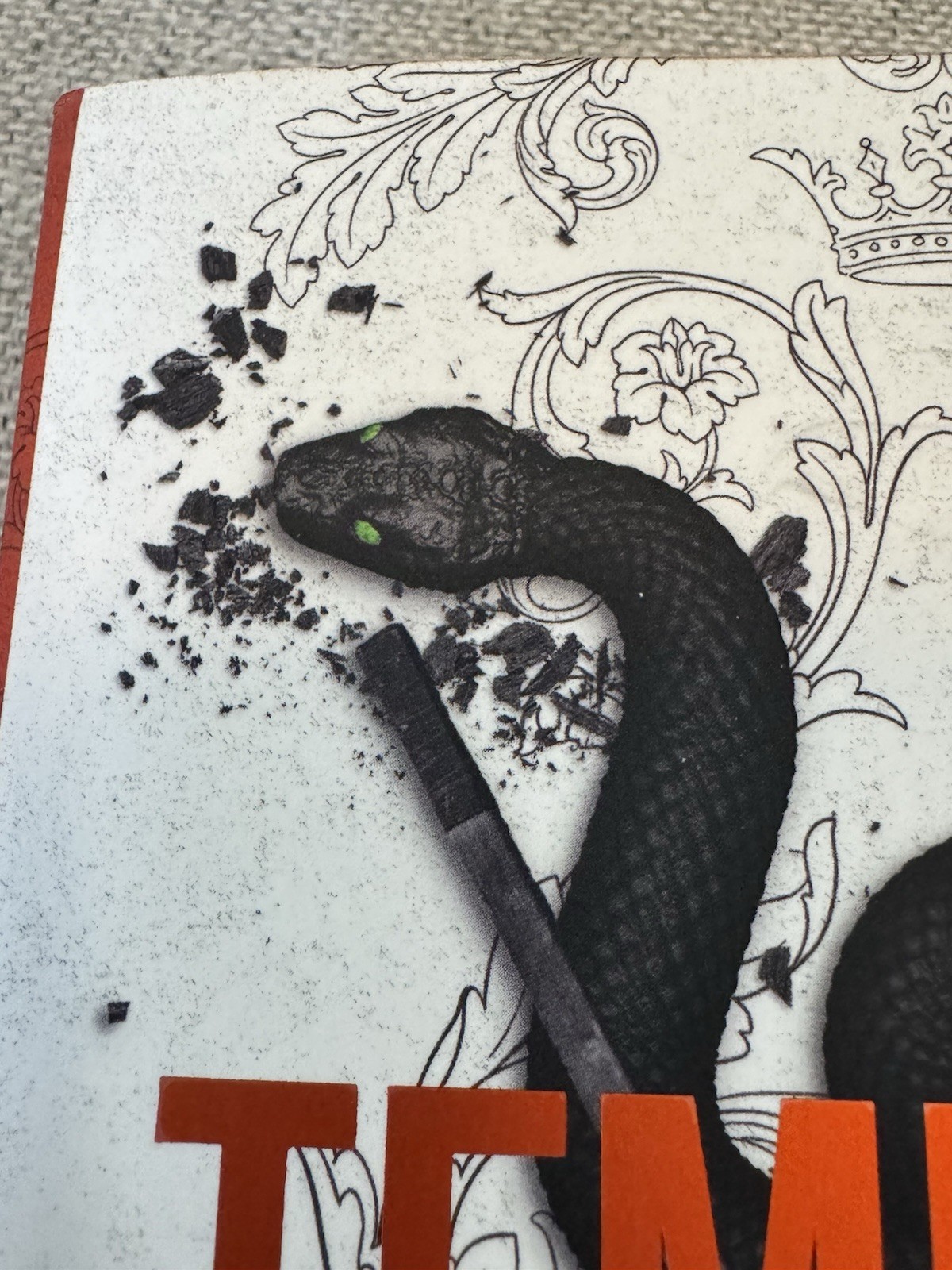 Tempting Venom Rina Kent Deluxe Edition Sprayed Edge Bound Character Art Signed