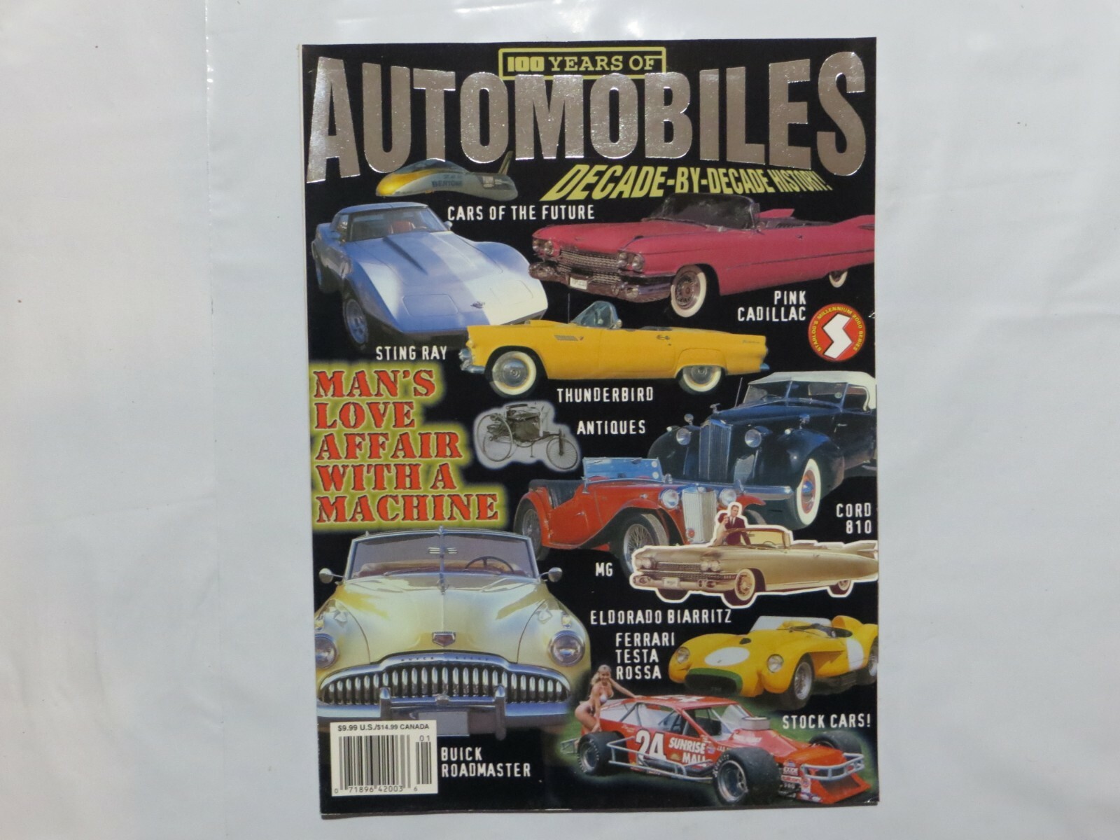 100 Years of Automobiles Decade by Decade Sting Ray MG Roadmaster Cord 810 Q5