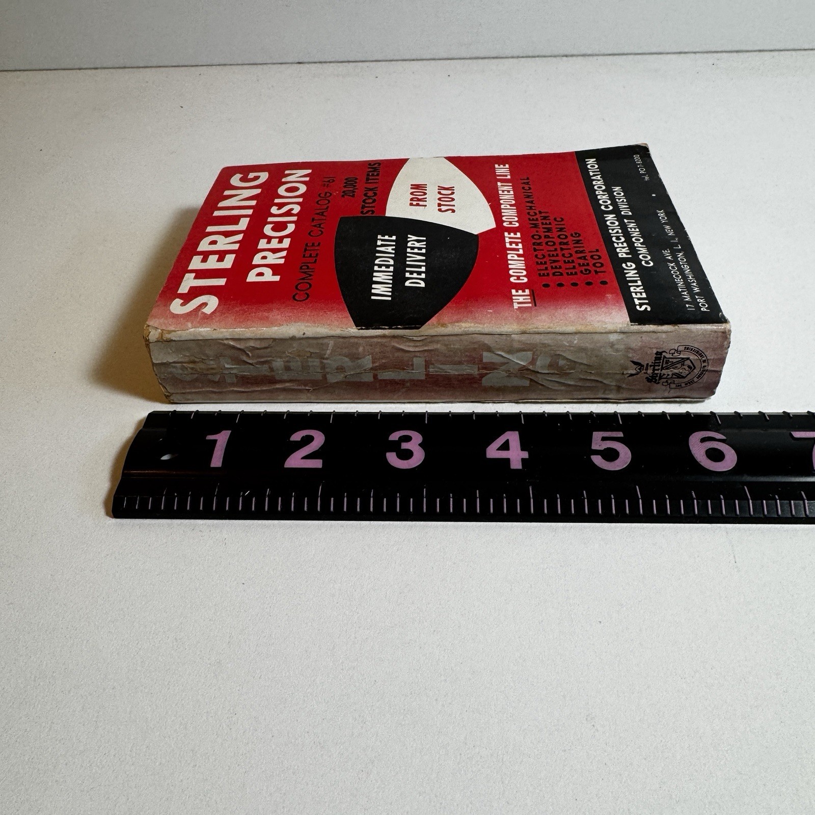 1959 Sterling Precision Complete Catalog #61, 4×6 512 pages gearing electronic