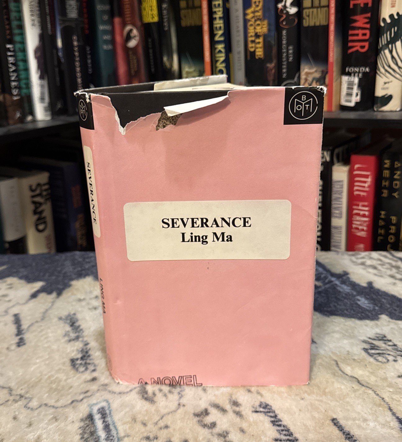 Severance – Ling Ma (2028, Hardcover) BOTM Edition, ACCPT, Novel