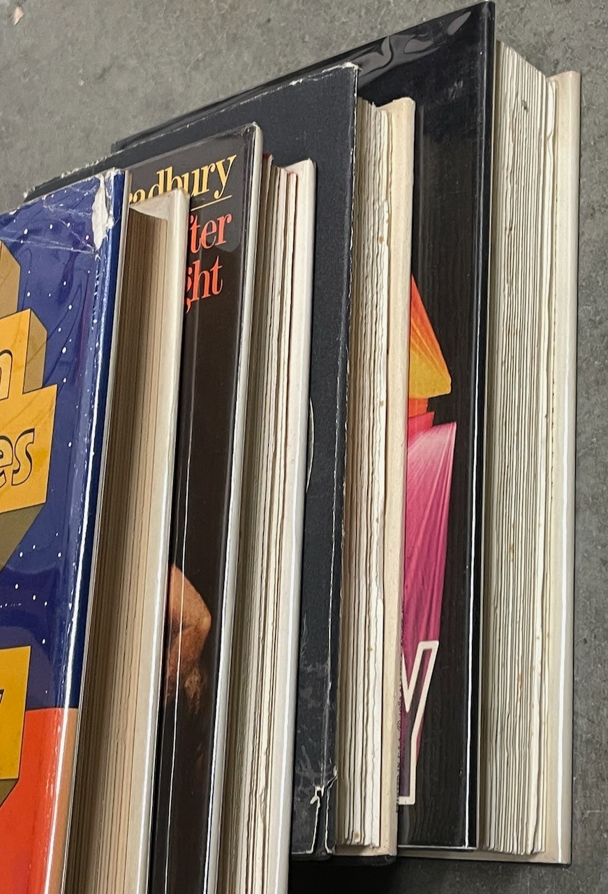 Ray Bradbury / lot of 8 hardcover First & early Editions