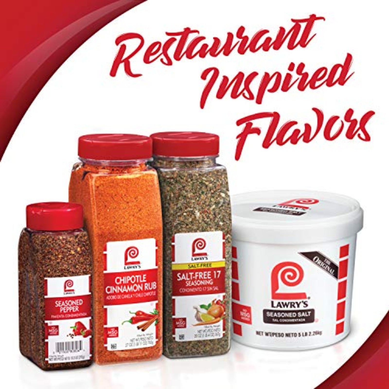 Lawry’s Salt Free 17 Seasoning, MSG Free, 10 oz