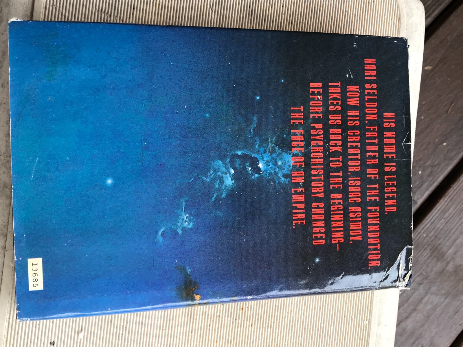 1988 Prelude To Foundation by Isaac Asimon book harcover 432 pages