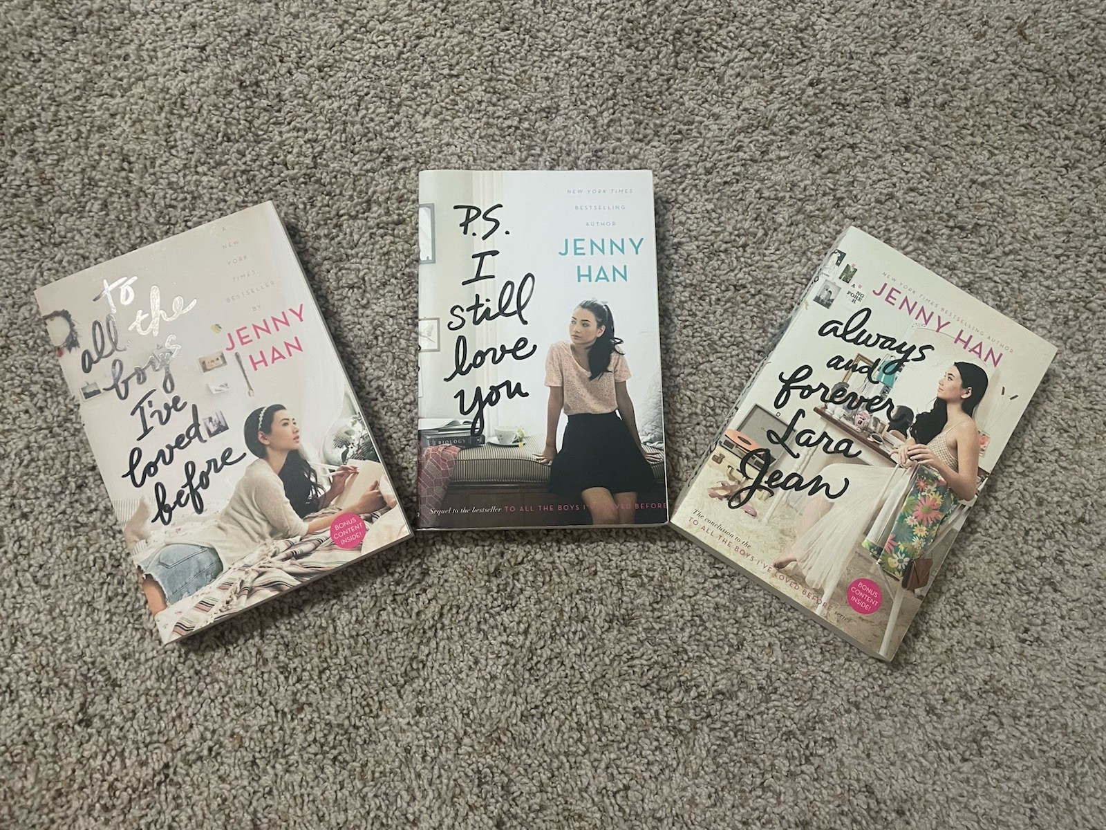 To All The Boys I’ve Loved Before By Jenny Han – Complete Set, Series, Trilogy